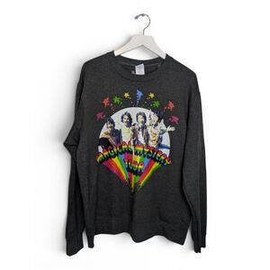 The BEATLES Magical Mystery Tour Rainbow Sweatshirt - Size Large